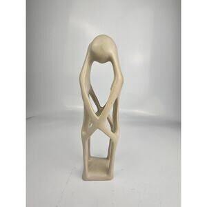 African Abstract Soap Stone Art Sculpture‎ 10.5" Zimbabwe